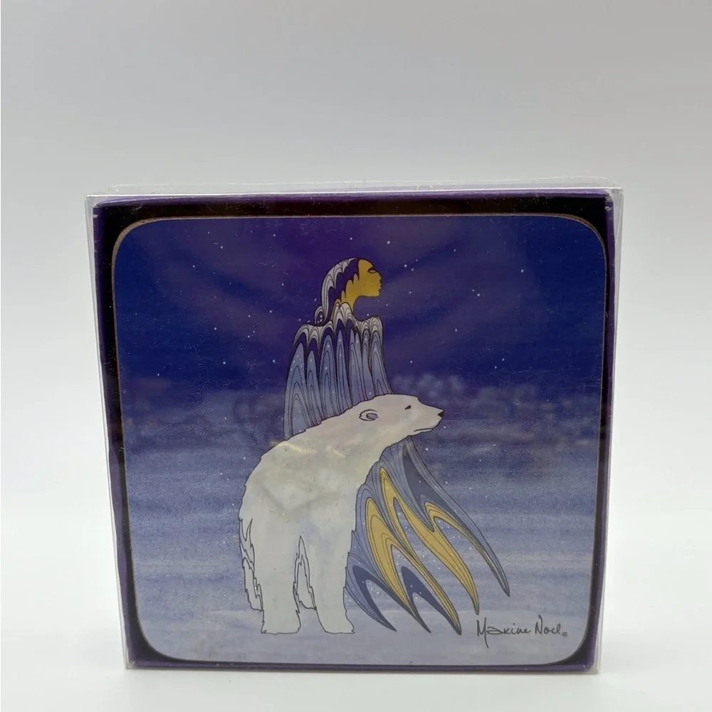 Oscardo Mother Winter Art Coaster - Picture 1 of 7